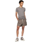 Rick Owens Gray Tower Double S/S T-shirt