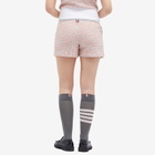 Thom Browne Women's Tweed Shorts in Orange