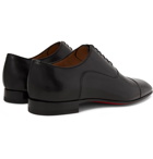 Christian Louboutin - Greggo Leather Oxford Shoes - Black