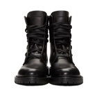 Amiri Black Combat Boots