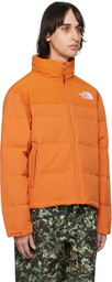 The North Face Orange ’92 Nuptse Down Jacket