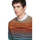 Missoni Multicolor Stripe Crewneck Sweater