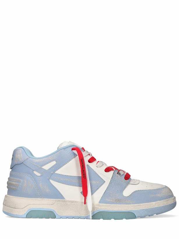 Photo: OFF-WHITE - Out Of Office Vintage Leather Sneakers