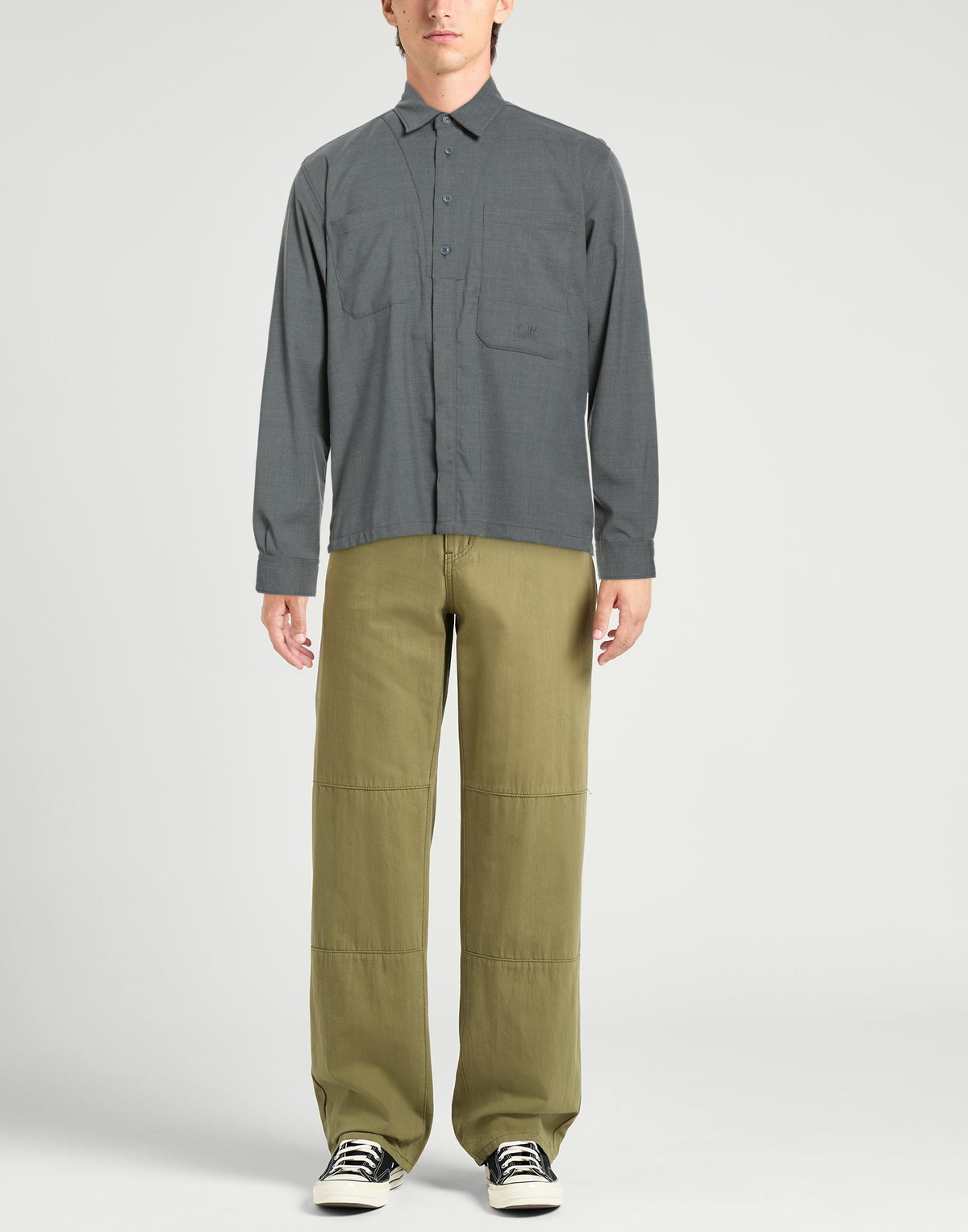 C. p. Company Mens Shirt in Grey