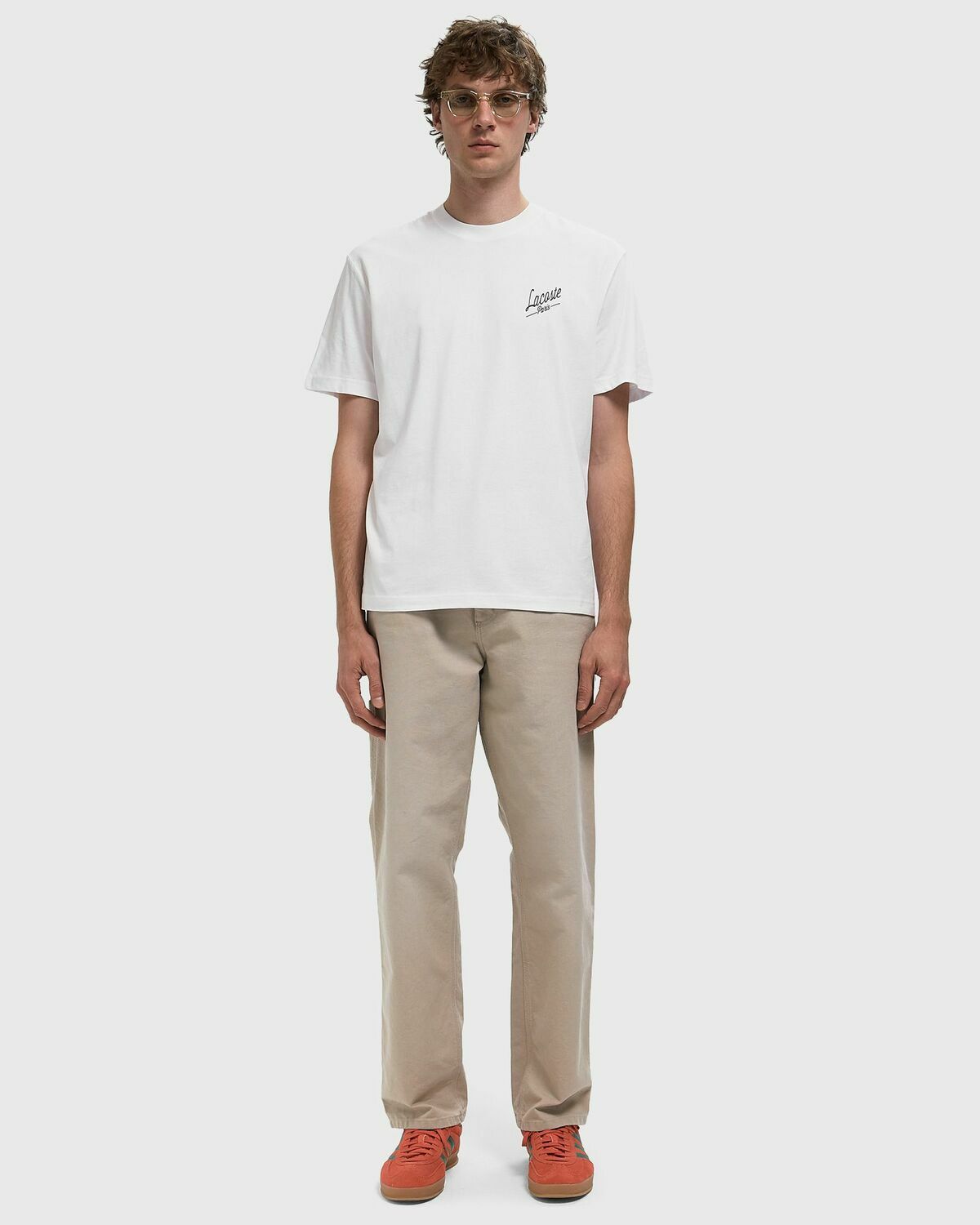 Lacoste T-Shirt White Mens Shortsleefe