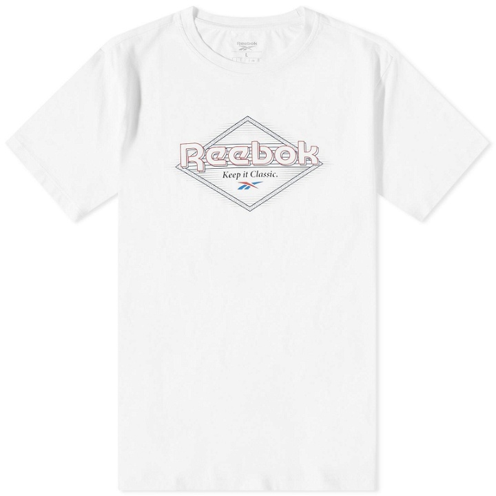 Photo: Reebok Men's Keep It Classic T-Shirt in White