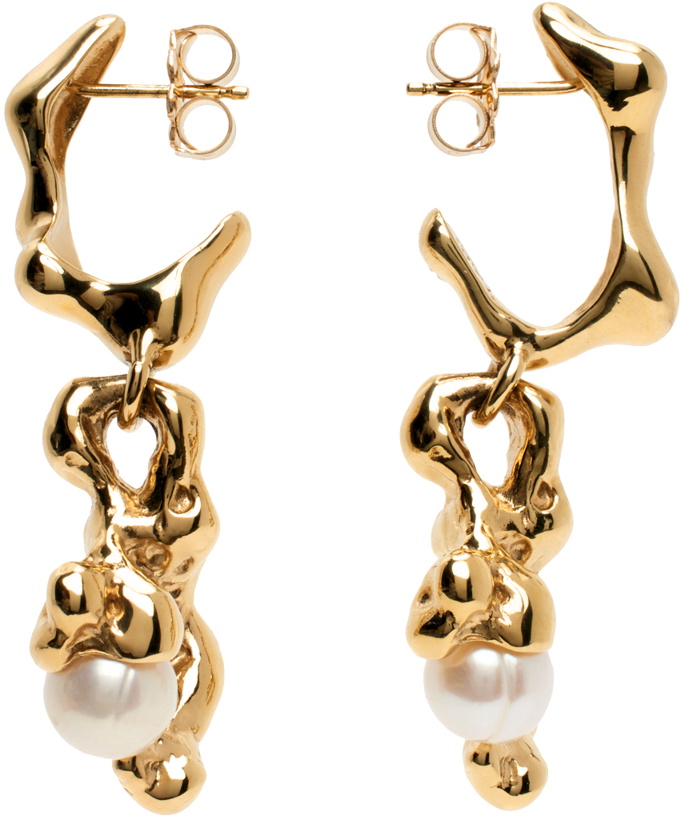 Photo: FARIS Gold Fellini Drop Earrings