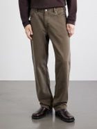FRAME - Relaxed Straight-Leg Jeans - Brown
