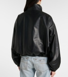 Balenciaga Reversible leather jacket