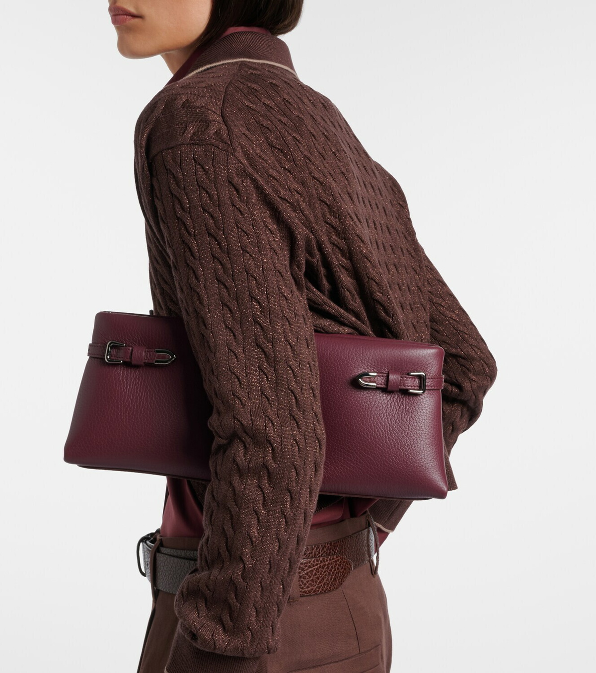 Brunello Cucinelli Small leather clutch