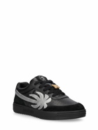 PALM ANGELS - Palm Beach Leather Sneakers