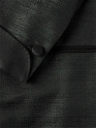 Brioni - Shawl-Collar Silk-Jaquard Tuxedo Jacket - Green