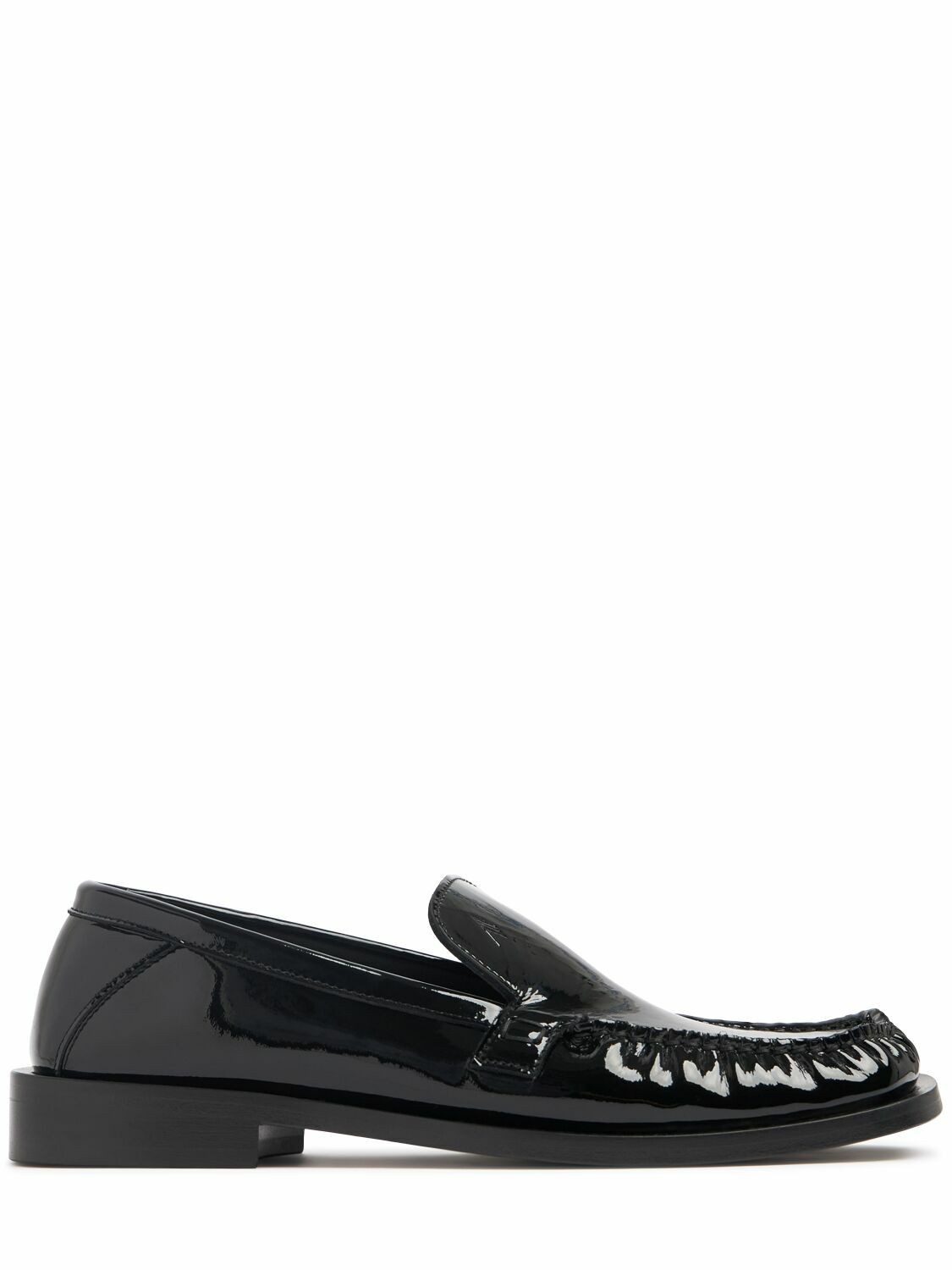 The Attico Micol leather loafers The Attico