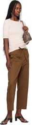 rag & bone Tan Jolie Carpenter Lounge Pants