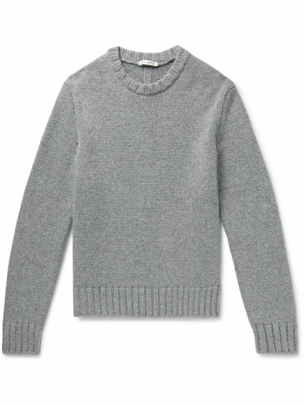 Photo: The Row - Benji Cashmere Sweater - Gray