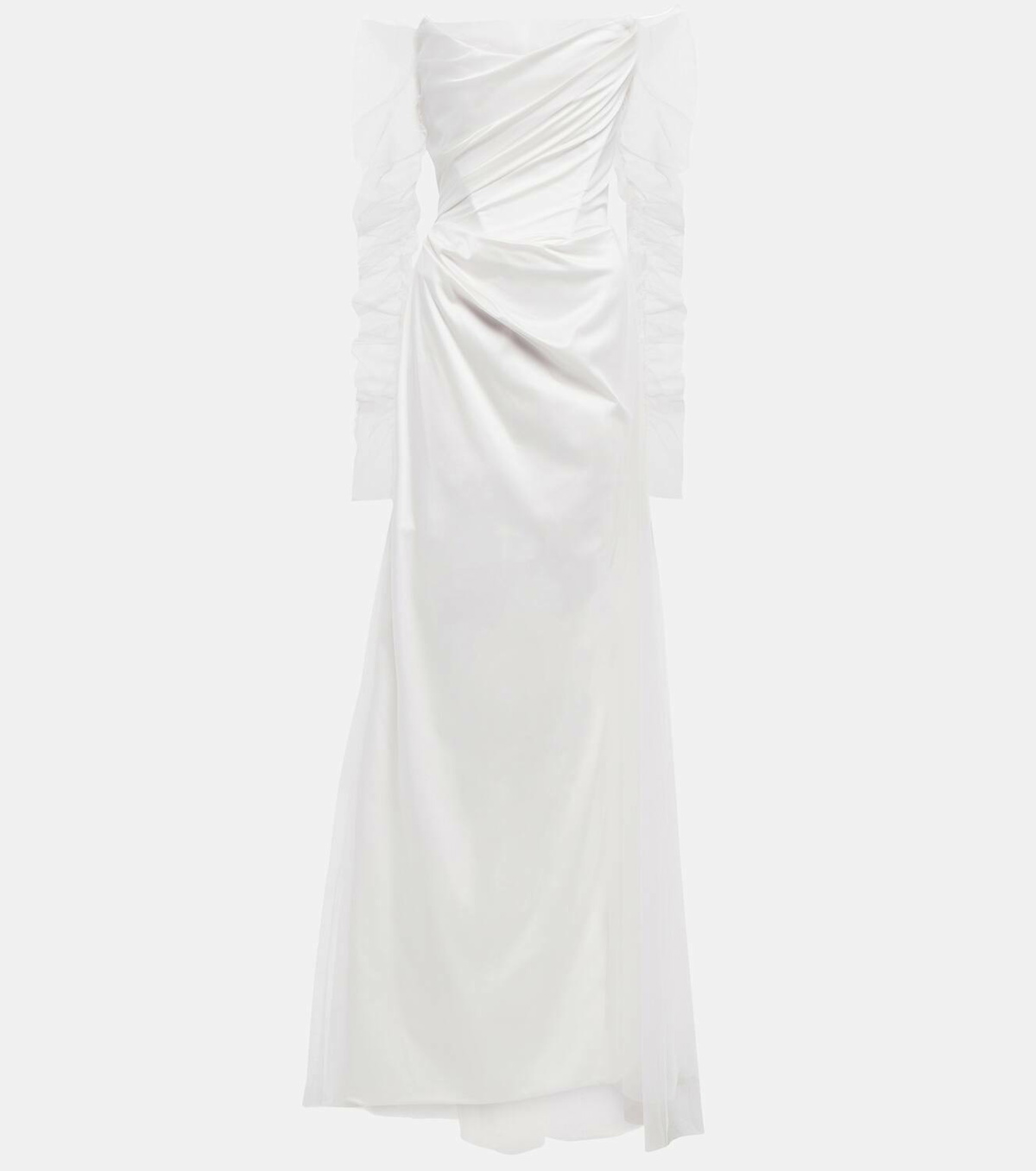 Vivienne Westwood Bridal Rhea satin and tulle gown Vivienne Westwood