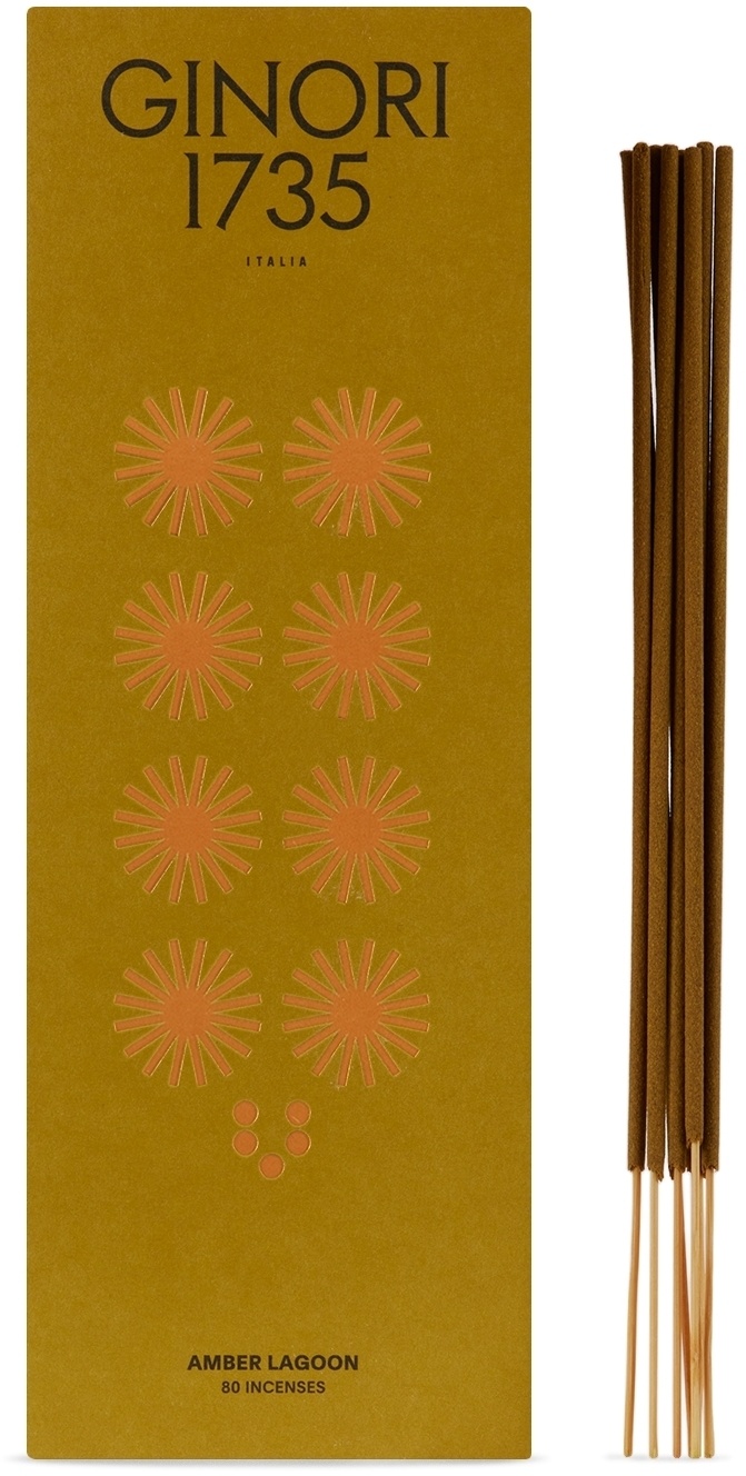 Ginori 1735 Amber Lagoon Refill Incense Sticks, 80 pcs