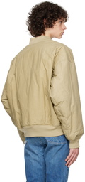 Kuro Beige Bartolo Bomber