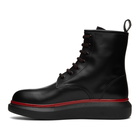 Alexander McQueen Black Hybrid Boots