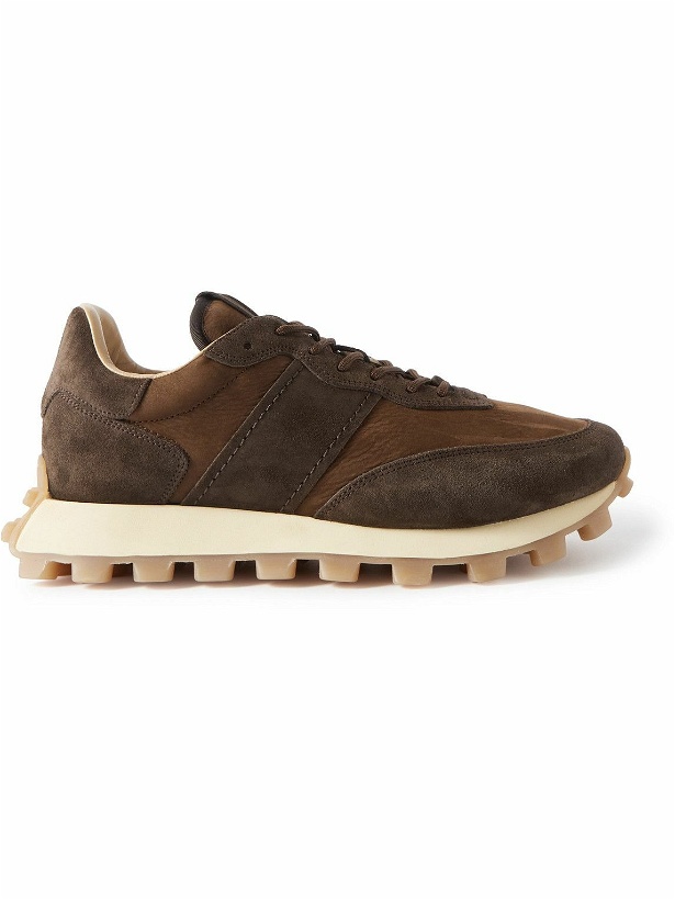 Photo: Tod's - 1T Suede Sneakers - Brown