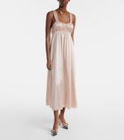 Chloé Silk midi dress