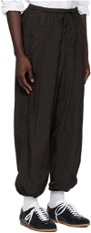 ATON Brown Hand-Dyed Trousers