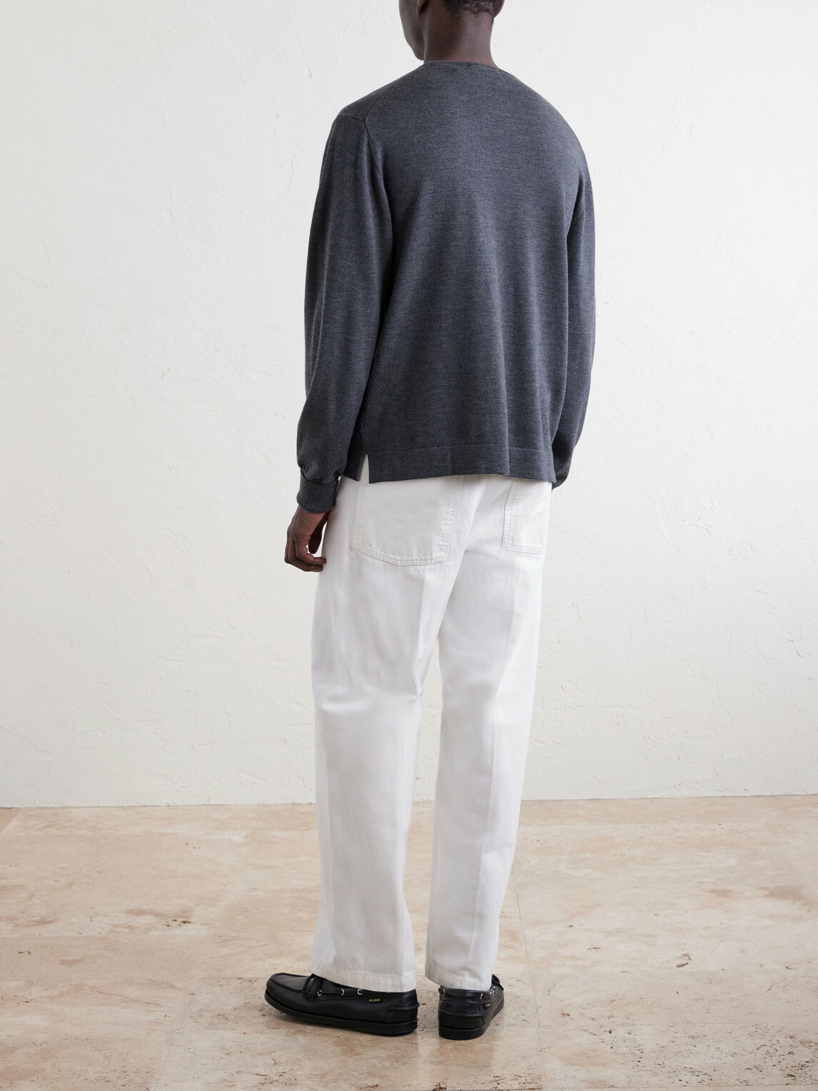 Officine Générale - Nina Merino Wool Sweater - Gray
