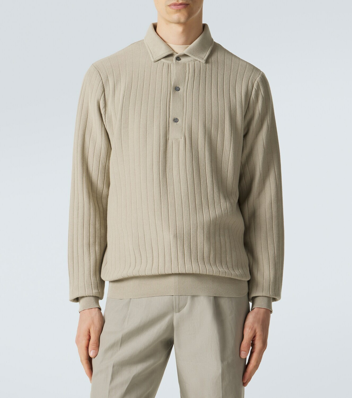Lardini Cotton polo sweater