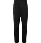 Bottega Veneta - Black Slim-Fit Pleated Wool Trousers - Black