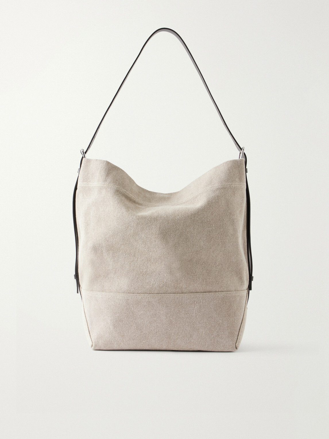 LEMAIRE - Leather-Trimmed Canvas Tote Bag