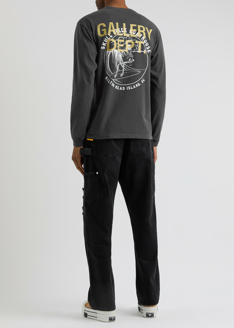 Gallery Dept. Skull Creek Printed Cotton top Black