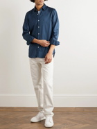 Canali - Cotton-Jersey Shirt - Blue