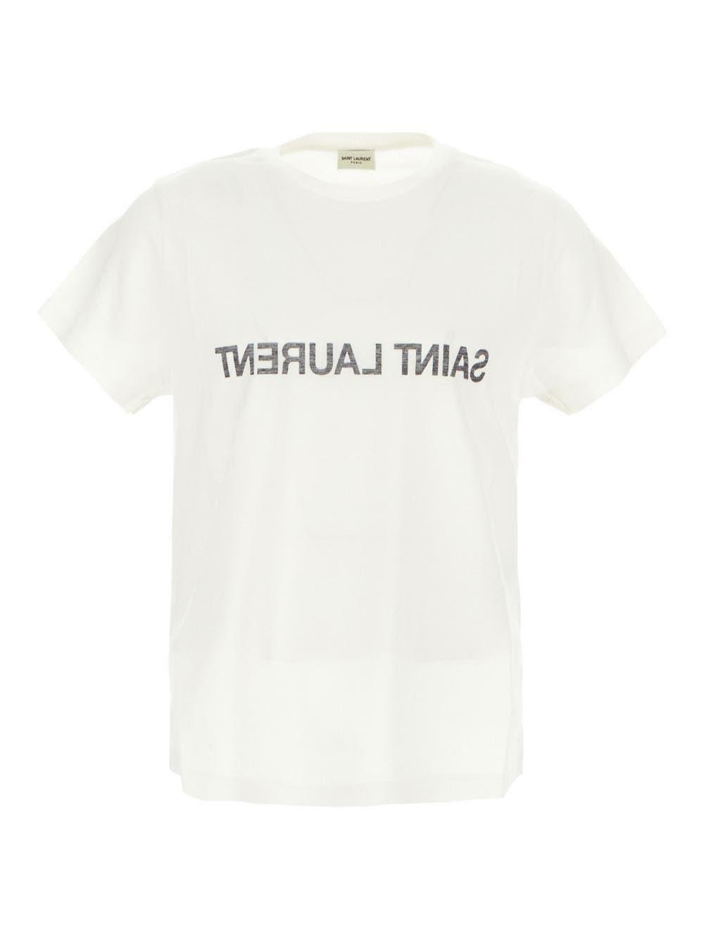 イヴ・サンローラン Yves Saint Laurent Tシャツ ロゴ マーク