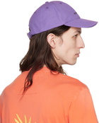 Givenchy Purple Embroidered Cap