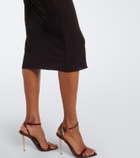 Tom Ford Crêpe jersey midi dress