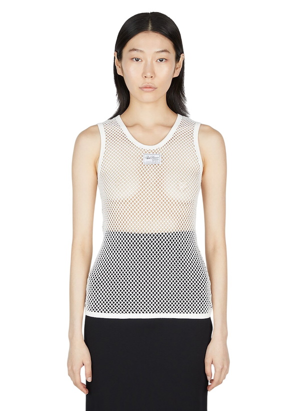 Photo: Raf Simons Net Tank Top
