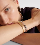 Rainbow K 18kt gold bracelet with diamonds