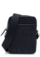 Valentino Toile Iconographe Logo Satin Cross-body bag - Blue - One Size