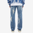 Cole Buxton Men's Distressed Denim Jeans in Blue