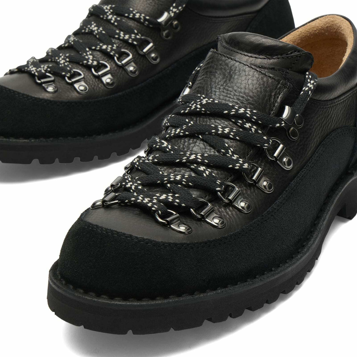 Fracap Men's MA187 Commando Sole Low Hiking Shoe Presented by END. in Black