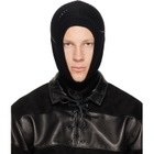 Ernest W. Baker Black Crystal Embellished Balaclava