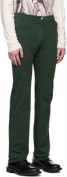 Maximilian Davis Green Telford Jeans