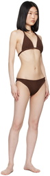 Hunza G Brown Tammy Bikini