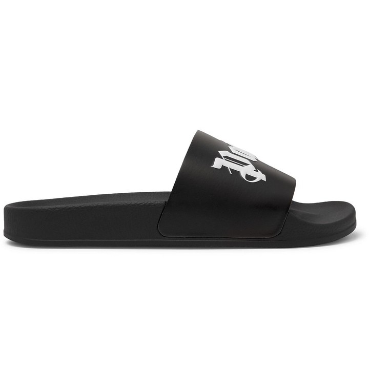 Photo: Palm Angels - ICECREAM Printed Rubber Slides - Black