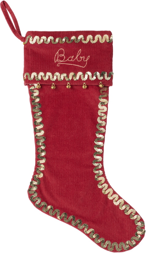 Photo: Bode Red 'Baby' Stocking
