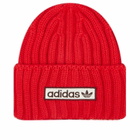 Adidas Beanie in Better Scarlet/Shadow Red 