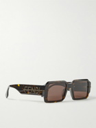 Fendi - Square-Frame Tortoiseshell Acetate Sunglasses