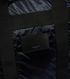 Saint Laurent - City leather-trimmed tote bag