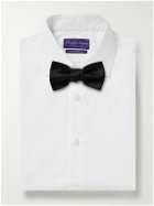 Ralph Lauren Purple label - Aston Bib-Front Cotton-Poplin Shirt - White