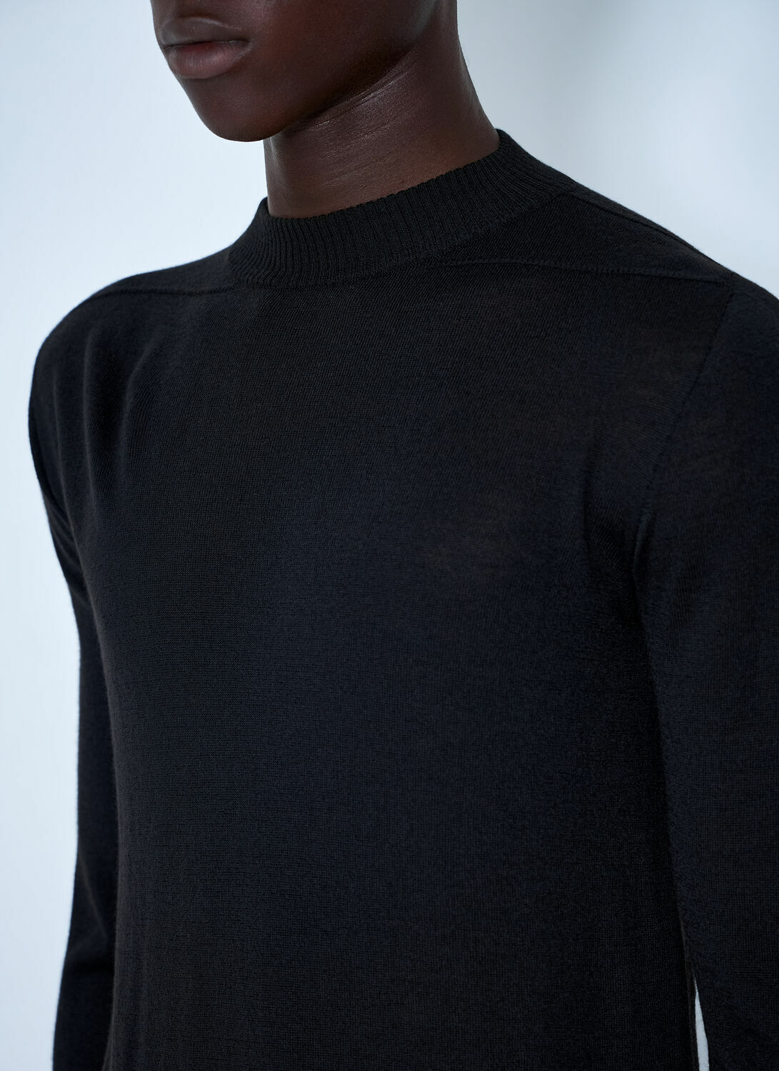 Rick Owens Fine Knit Crewneck Sweater